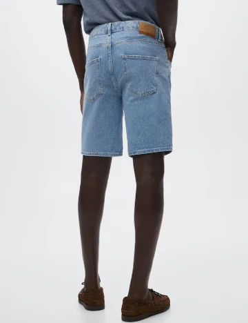 Pantaloni scurti Mango, albastru Albastru