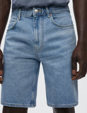 Pantaloni scurti Mango, albastru Albastru