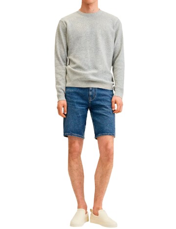 
						Pantaloni scurti Mango, albastru