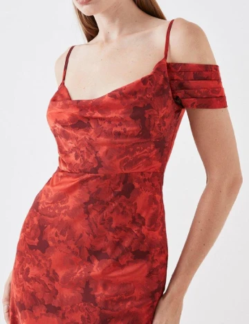 Rochie medie Coast, rosu Rosu
