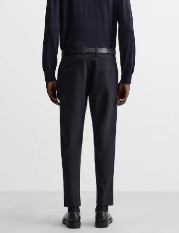 Pantaloni Zara, bleumarin