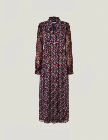 Rochie lunga Pepe Jeans, floral print