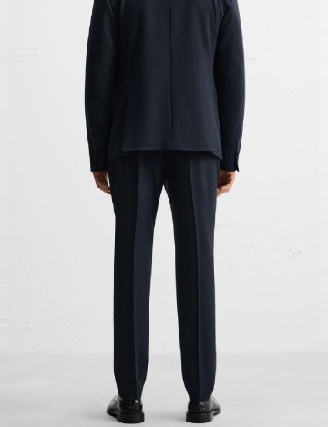 Pantaloni Zara, bleumarin
