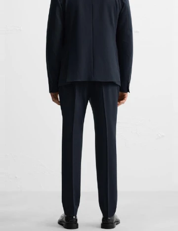 Pantaloni Zara, bleumarin