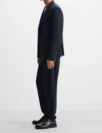 Pantaloni Zara, bleumarin