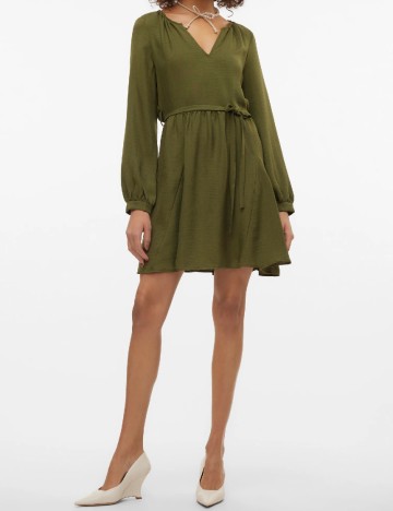 
						Rochie scurta Vero Moda, verde