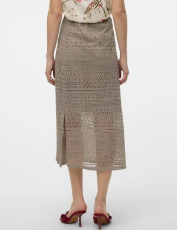 Fusta Vero Moda, gri