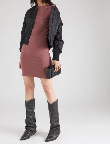 Rochie scurta Vero Moda, roz pudra Roz