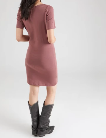 Rochie scurta Vero Moda, roz pudra Roz