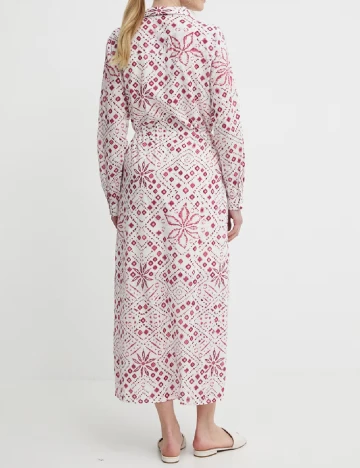 Rochie medie Pepe Jeans, alb Alb