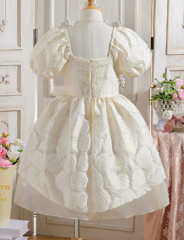 Rochie Shein Kids, crem