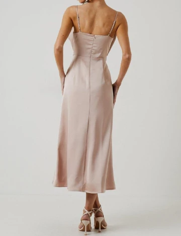 Rochie medie Coast, crem