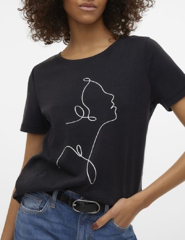 
						Tricou Vero Moda, negru