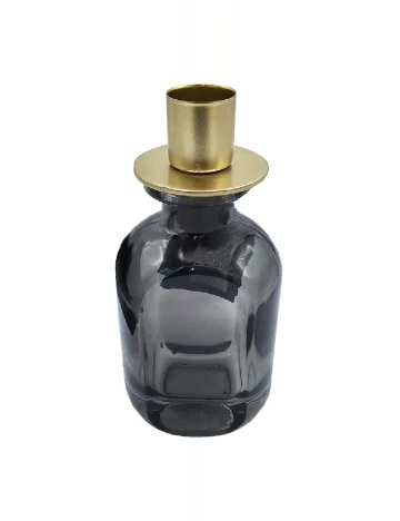 Suport lumanare Home Accents, negru