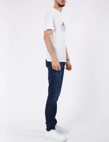 Tricou Jack&Jones, alb Alb