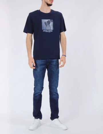 Tricou Jack&Jones, bleumarin