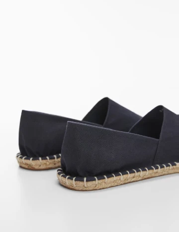 Espadrile Mango, bleumarin Albastru