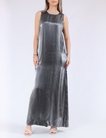 Rochie lunga Only, gri
