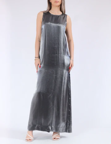 Rochie lunga Only, gri