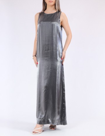 Rochie lunga Only, gri
