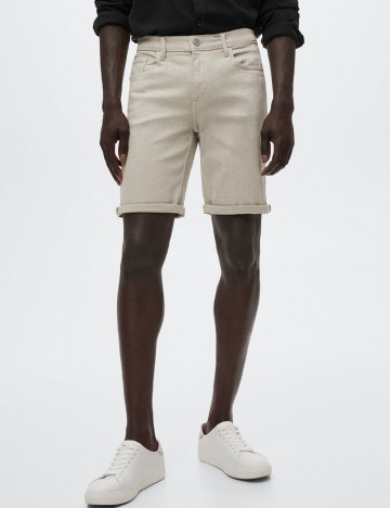 
						Pantaloni scurti Mango, bej