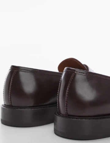Mocasini Mango, maro inchis