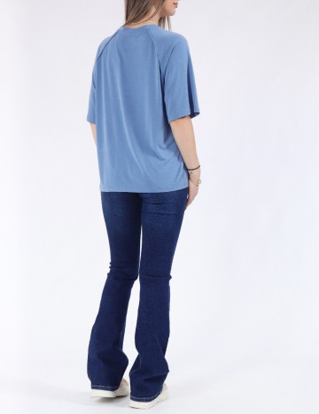 Tricou Only, albastru