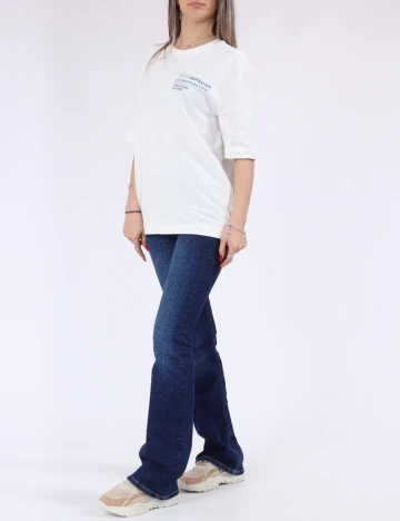 Tricou Only, alb