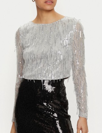 
						Bluza Only, gri