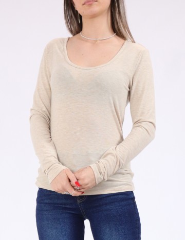 
						Bluza Only, crem