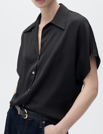 Camasa Mango, negru