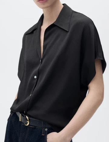 Camasa Mango, negru