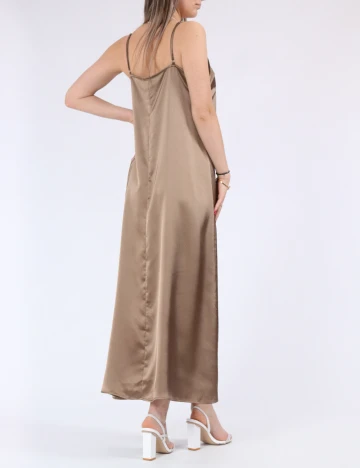 Rochie lunga Only, maro