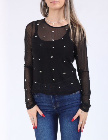 
						Bluza Only, negru
