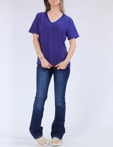 Tricou Only, albastru