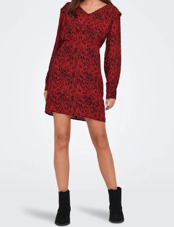 
						Rochie scurta Only, rosu