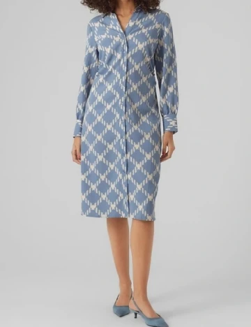 Rochie medie Vero Moda, albastru