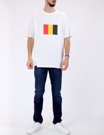 Tricou Only, alb
