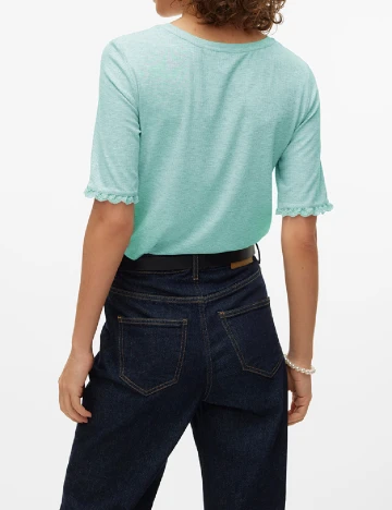 Bluza Vero Moda, turcoaz