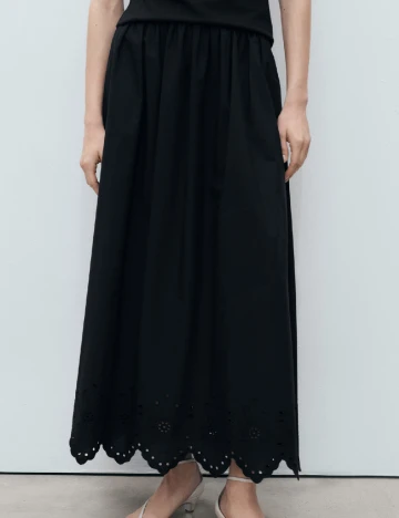 Fusta Mango, negru
