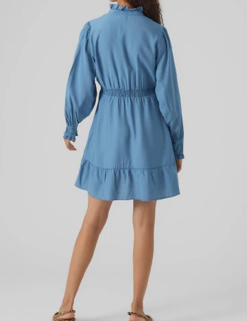 Rochie scurta Vero Moda, albastru Albastru
