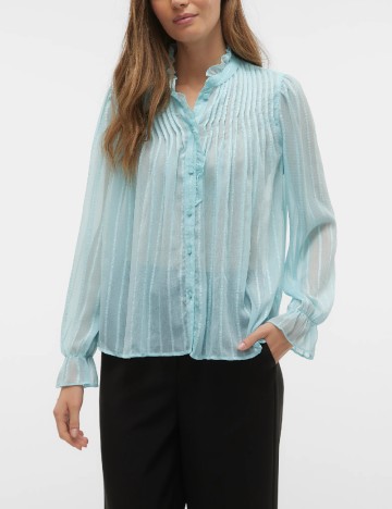 
						Camasa Vero Moda, albastru