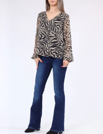 Camasa Only, negru/maro