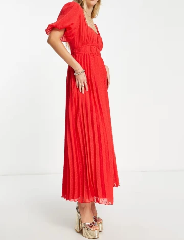 Rochie lunga ASOS, rosu