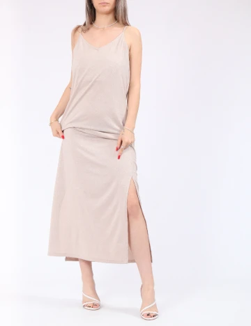 Rochie lunga Vero Moda, crem Crem