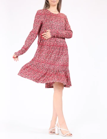 Rochie scurta Vero Moda, rosu