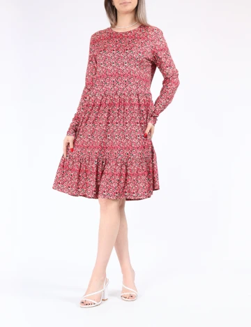 Rochie scurta Vero Moda, rosu