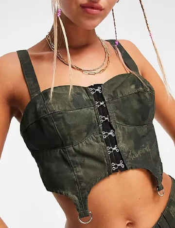 Top ASOS, verde Verde