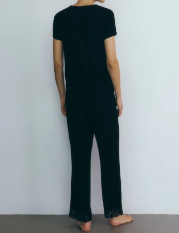 Pijama Reserved, negru