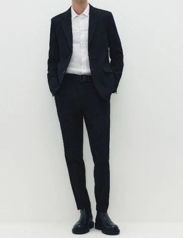 Pantaloni Reserved, negru